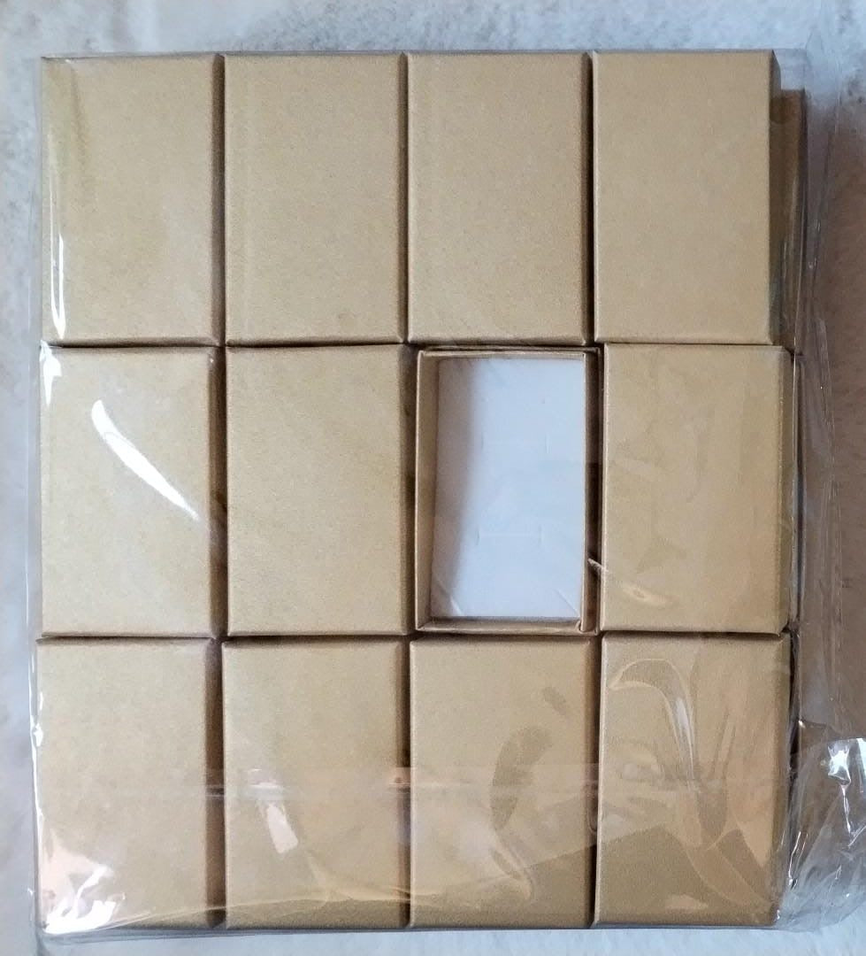 Docena de cajas amarillas 5*7