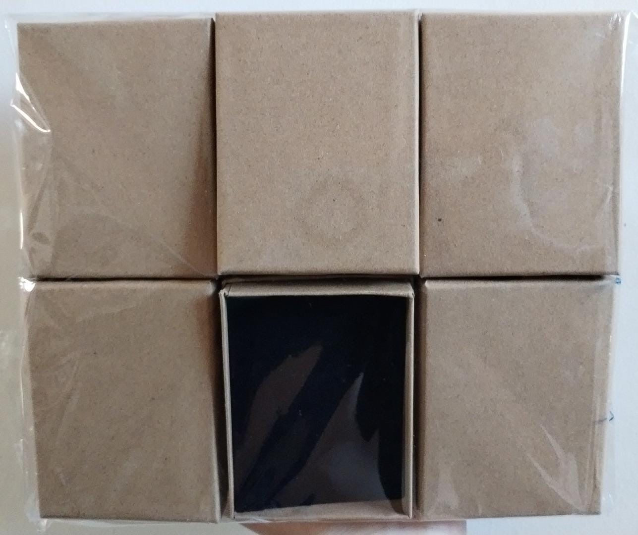 Docena de cajas color carton 7*9